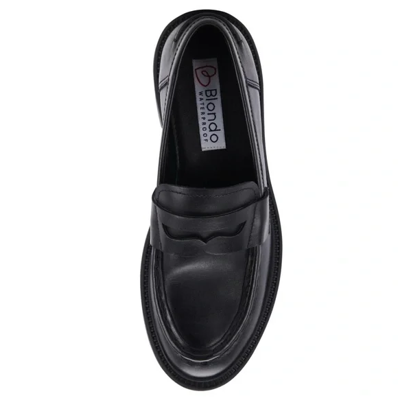 Blondo Black Leather Loafers - Picture 11 of 12